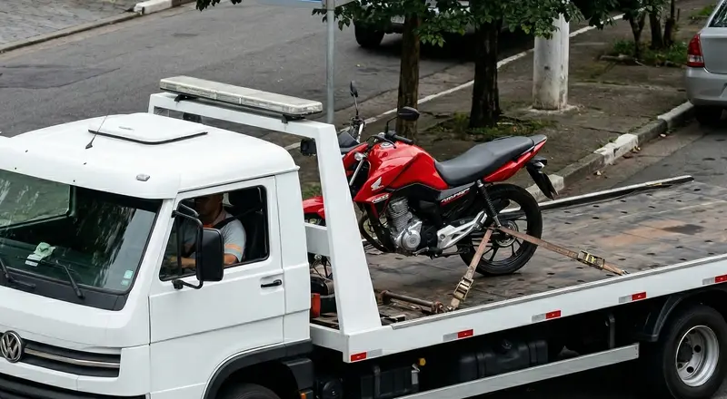 Reboque de moto em Rio Claro – guincho especializado para motocicletas